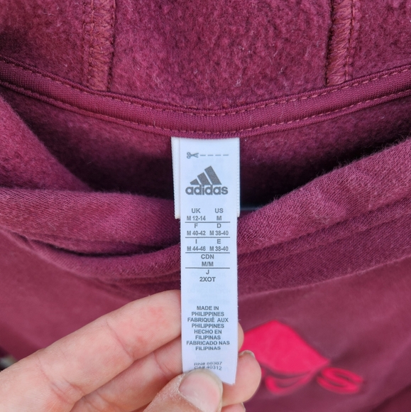 Women's Adidas pull-over hoodie size M - Picture 4 of 4